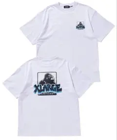 タ*ン様 試着のみ！XLARGE バックプリント　ゴリラ　Tシャツ　ホワイト　白