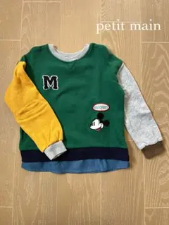 petit main | プティマイン ＊ トレーナー 長袖カットソー ミッキー