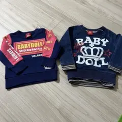 【美品】BABYDOLL トレーナー 80
