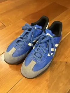 adidas SAMBA GOLF ブルー スニーカー 25cm