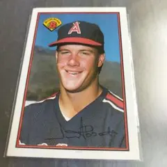 MLB 1989 ボウマン　ジム・アボット　カリフォルニアエンジェルス　39