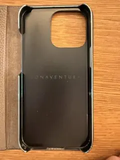 BONAVENTURE iPhone 13 Pro 手帳型 ブラック&エトープ