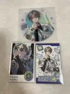 甲斐田晴 ろふまお 4周年 フォト風カード クリアコースター