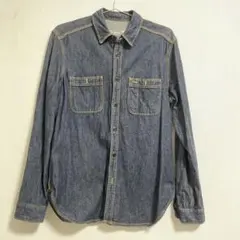 old gap デニムシャツ M