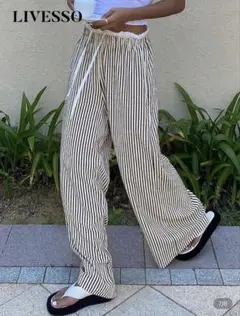 ストライプパンツ