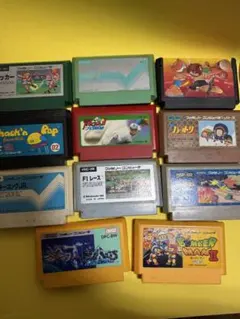 ファミコン　ソフトまとめ売り 11作品
