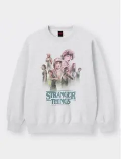 XLサイズ STRANGERTHINGS×GU ヘビーウェイトスウェット