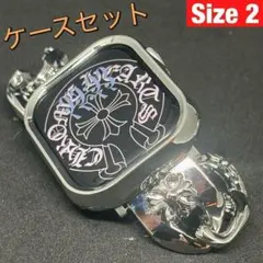 【ケース付】Apple Watch メタルバンド シルバー S2　チェーン