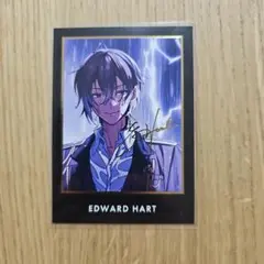 東京ディバンカー RW1特典 トレカ 金サイン エドワード・ハート