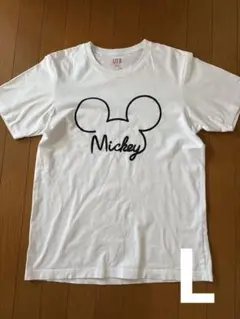 UNIQLO UT ミッキーマウス Tシャツ ホワイト L