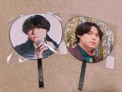 SixTONES 松村北斗　うちわ　慣声の法則　VVS