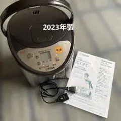 TIGER 蒸気レスVE電気まほうびん とく子さん PIS-A301型 - メルカリ