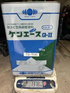 日本ペイント ケンエース G-II 15.1kg02-60H カラー画像あり - メルカリ