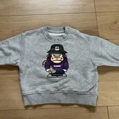 XLARGE キャラクター スウェットトレーナー グレー