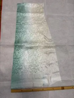 #貴久樹、グラデーション帯揚げ（グレー・紫） 幅３０縦186cm 、未使用絹