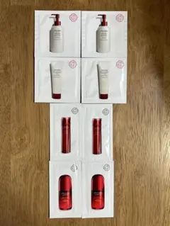 資生堂クレンジングミルク＆フォーム、化粧水、美容液　各２包✖︎４種　計８包　試供品