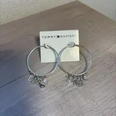 TOMMY HILFIGER フープピアス チャーム付きのサムネイル