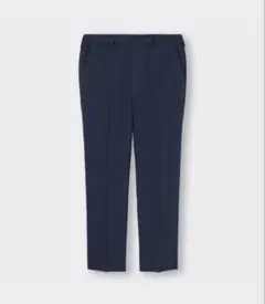 GU ネイビー スラックス