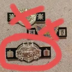 kobtecさま専用　新日本プロレス　IWGP　チャンピオンベルト　ピンバッジ