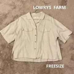【美品】半袖シャツ　LOWRYS FARM