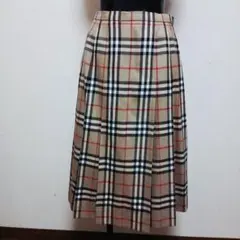 BURBERRYS バーバリーズ ヴィンテージ プリーツスカート ノバチェック