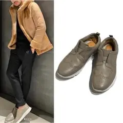 数回着7.7万 22AW 1piu1uguale3　スニーカー レザー シューズのサムネイル