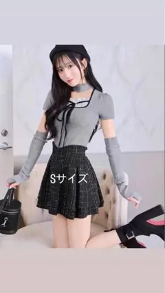 ミシェルマカロン 殿堂入り❣️ 美脚になれるスカート♡（インナーパンツ付） S