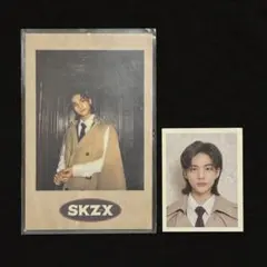 Straykids skz-x 証明写真 ポラロイド ヒョンジン