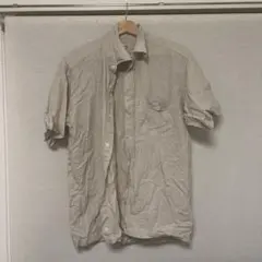 Levi's 半袖シャツ ベージュ チェック柄 M
