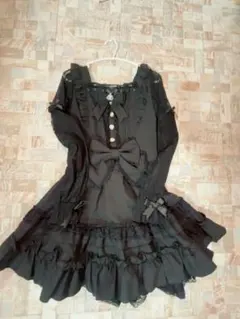 LIZLISA黒ワンピース