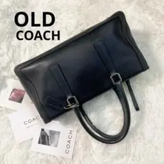 vintage coach old archive mini Boston 黒