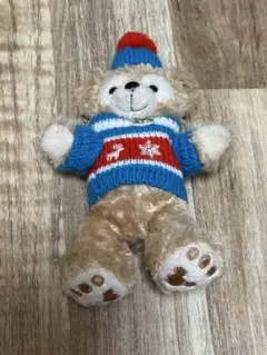 ダッフィーぬいぐるみバッチ