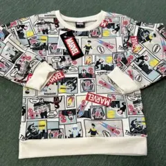週末価格！！「新品」MARVEL スパイダーマン トレーナー 110