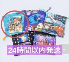 ピクサー　ブラインド 竹箸・ランチ巾着　トイストーリー