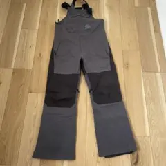 43degreesビブパンツSダークグレースノーボードパンツ