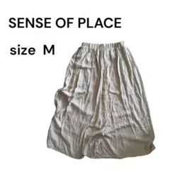 SENSE OF PLACE Mサイズ ロングスカート