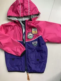 ハッシュアッシュ　ウインドブレーカー　ナイロンパーカー　リバーシブル　フード付