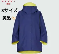 美品✨ユニクロUNIQLO×マルニMARNIブロックテックハーフコートS