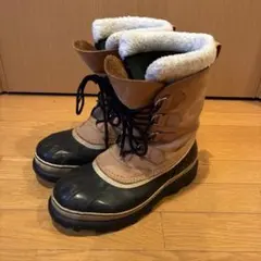 SOREL CARIBOU スノーブーツ ベージュ/ブラック