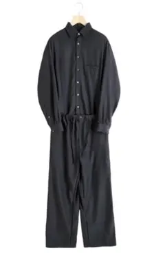 【新品未使用】YOKE　CUPRO JUMP SUIT ジャンプスーツ　黒　2