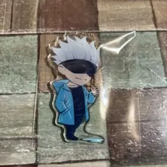 呪術廻戦　アクリルキーホルダー　五条悟。