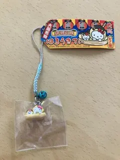 ご当地キティ根付け　大阪限定　たこ焼きver