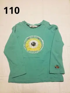 H&M ディズニー ツムツム スパンコール 長袖カットソー 110cm