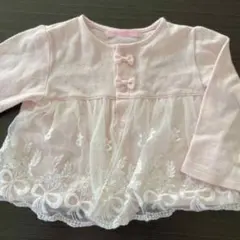 カーディガン　ベビー　✳️メゾピアノ✳️ レア　レースが可愛い　女の子服　赤ちゃん