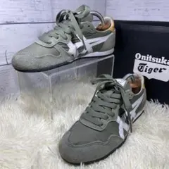 Onitsuka Tiger オニツカタイガー セラーノ 22.5 オリーブ系