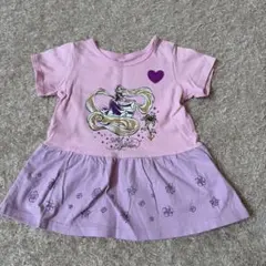 ラプンツェル フリル付きTシャツ 90cm