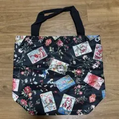 【未使用】PINK HOUSE トランプ＆花柄2wayエコバッグ