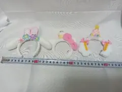 サンリオ ぬいぐるみ用 カチューシャ3点セット＋おまけ付き