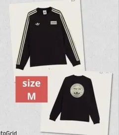 ADIDAS x OASIS ツアースリー ストライプス 長袖Tシャツ