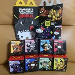 【アメリカ マクドナルド 限定】サンリオ×ゴジラ　おまけ付き